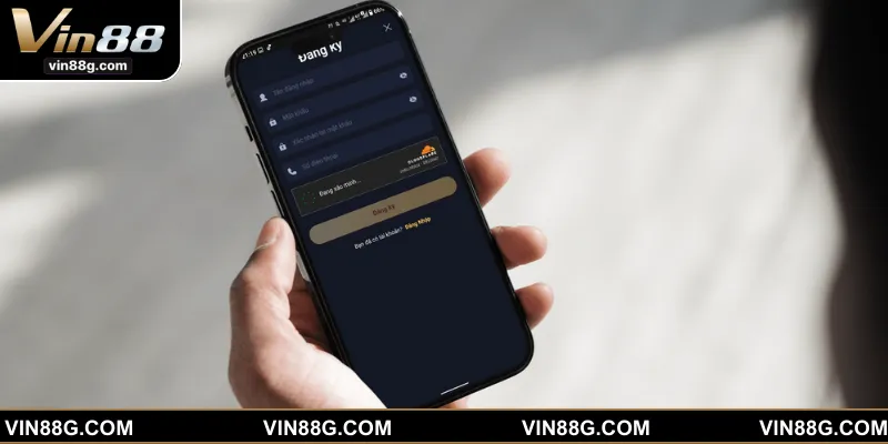 Chi tiết các bước thực hiện đăng ký VIN88 bằng ứng dụng điện thoại