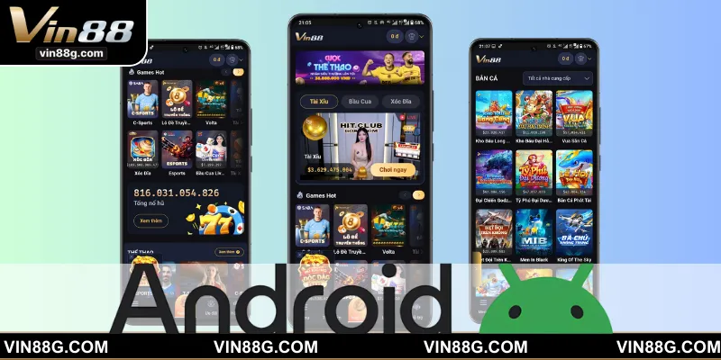 Chi tiết các thao tác để tải ứng dụng VIN88 về điện thoại Android