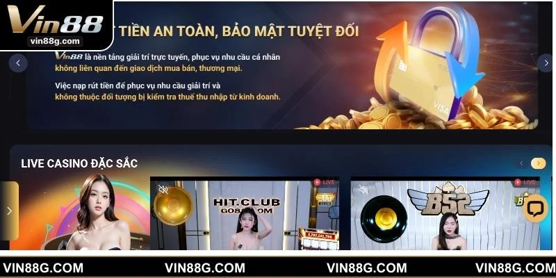 Điều kiện cần đảm bảo khi giao dịch rút tiền VIN88