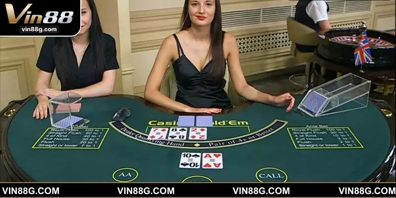 Game bài Poker VIN88 hấp dẫn nhờ sự kịch tính và chiến thuật