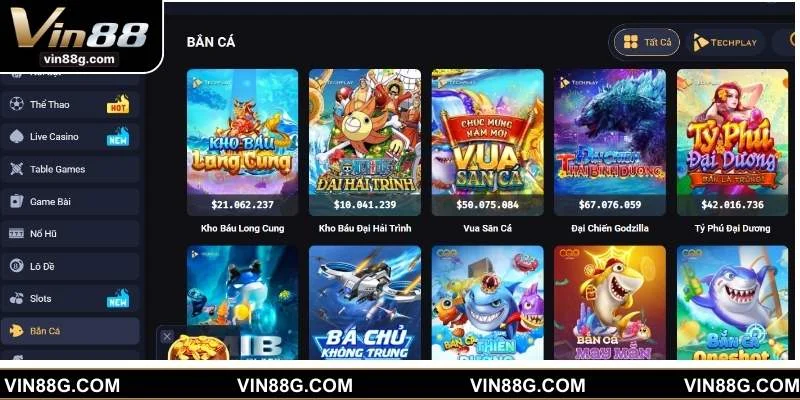 Tìm hiểu luật chơi bắn cá rùa xanh VIN88 một cách chi tiết